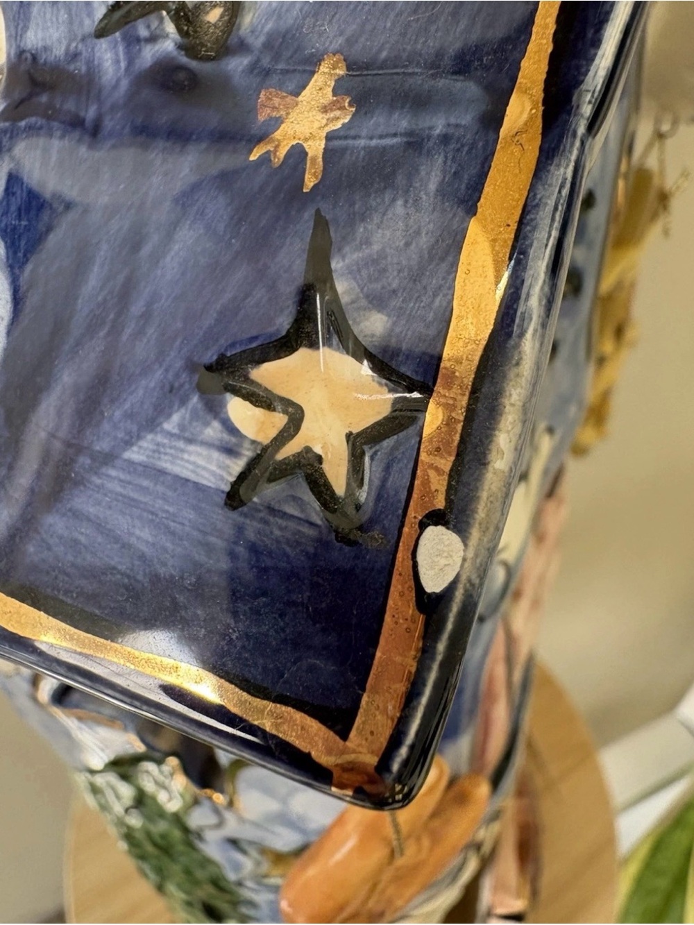 The Stargazer - Blue Sky Claysorks by Heather Goldminc Tea Light 2000 - Picture 9 of 13